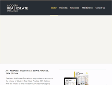 Tablet Screenshot of modernrealestatepractice.com
